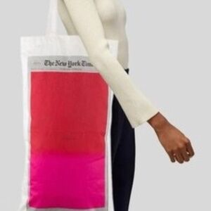 RARE Saint Laurent Sho Shibuya Canvas Tote + COLLECTOR newspaper